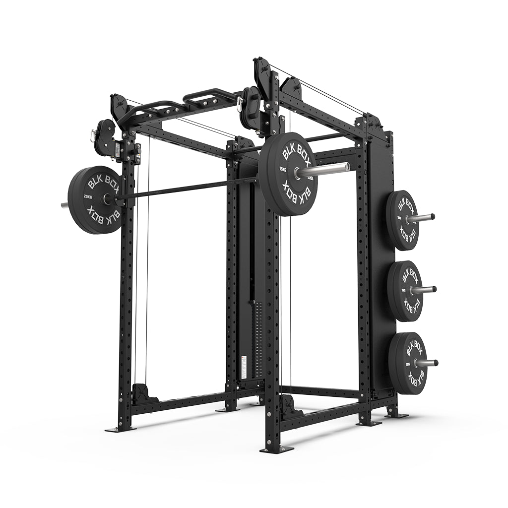 1 Series Full Rack with Cable Column - BLK BOX