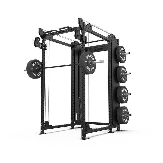 1 Series Full Rack with Cable Column - BLK BOX