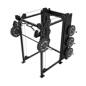 1 Series Full Rack with Cable Column | BLK BOX