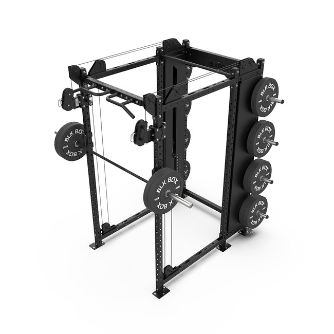 1 Series Full Rack with Cable Column - BLK BOX