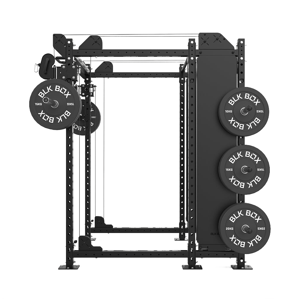 1 Series Full Rack with Cable Column | BLK BOX