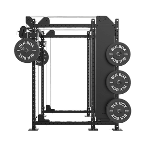 1 Series Full Rack with Cable Column | BLK BOX