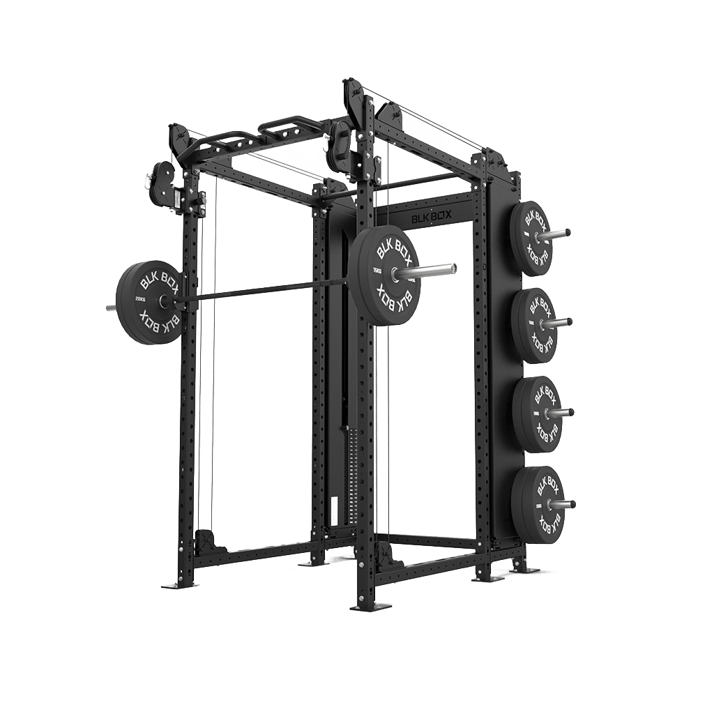 1 Series Full Rack with Cable Column | BLK BOX