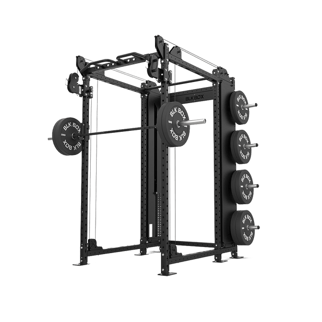1 Series Full Rack with Cable Column | BLK BOX