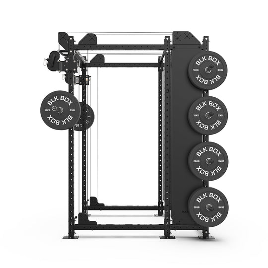 1 Series Full Rack with Cable Column - BLK BOX