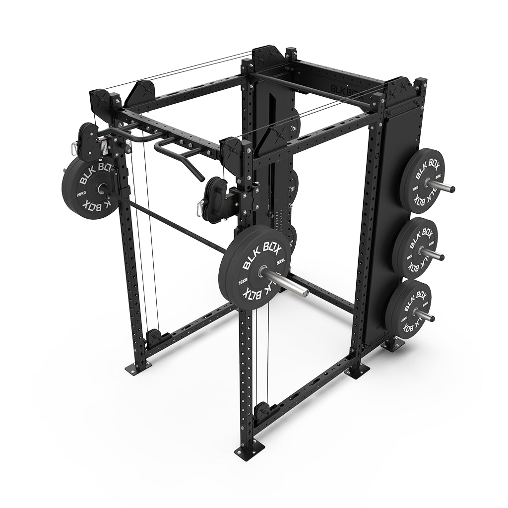 1 Series Full Rack with Cable Column - BLK BOX