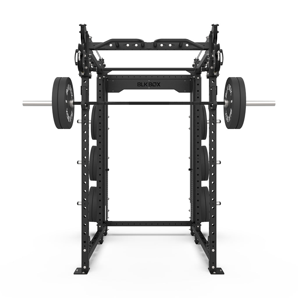 1 Series Full Rack with Cable Column - BLK BOX