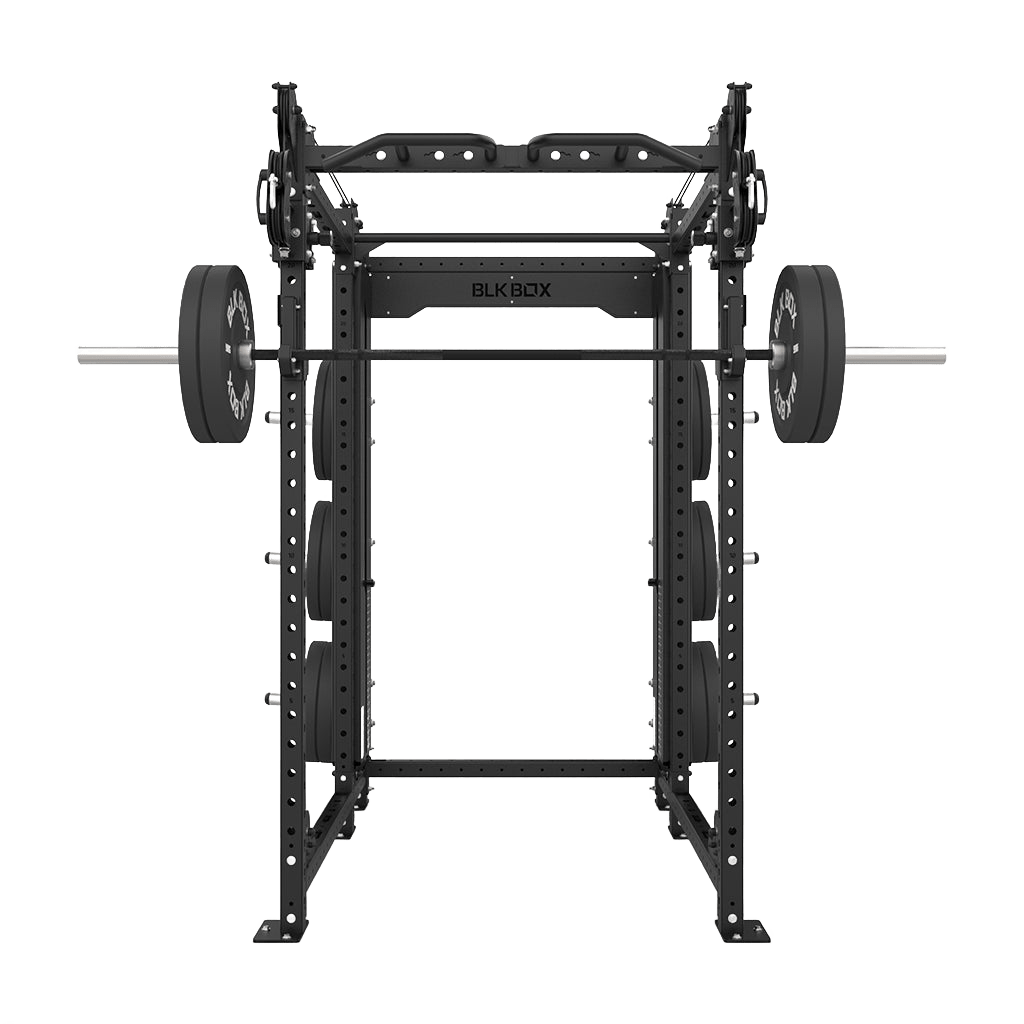 1 Series Full Rack with Cable Column | BLK BOX