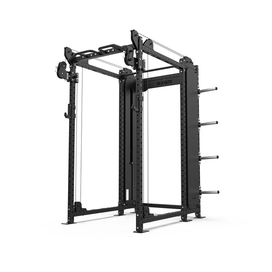 1 Series Full Rack with Cable Column - BLK BOX