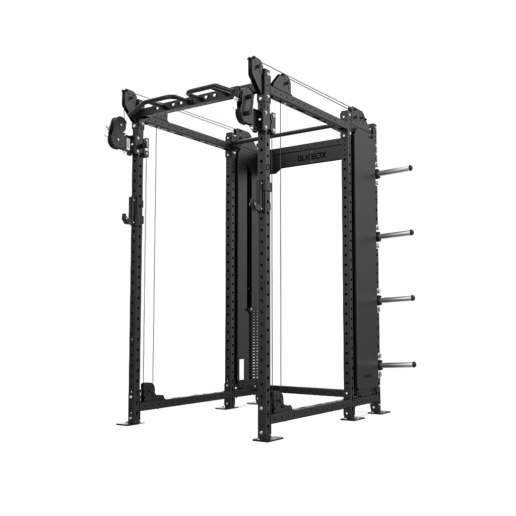 1 Series Full Rack with Cable Column | BLK BOX