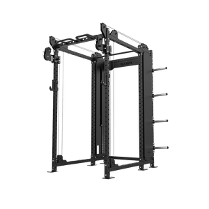 1 Series Full Rack with Cable Column | BLK BOX