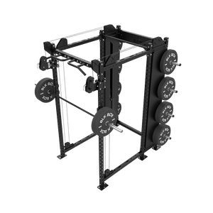1 Series Full Rack with Cable Column | BLK BOX