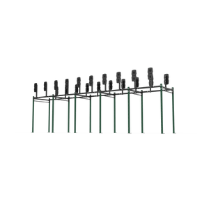 10 Bay Free Standing Competition Rig with Wall Ball Targets - BLK BOX