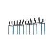 10 Bay Free Standing Competition Rig with Wall Ball Targets - BLK BOX