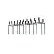 10 Bay Free Standing Competition Rig with Wall Ball Targets - BLK BOX