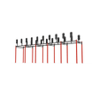 10 Bay Free Standing Competition Rig with Wall Ball Targets - BLK BOX