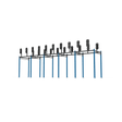 10 Bay Free Standing Competition Rig with Wall Ball Targets - BLK BOX