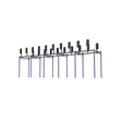 10 Bay Free Standing Competition Rig with Wall Ball Targets - BLK BOX