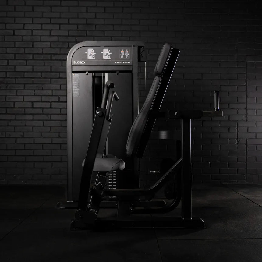 BLK BOX Pin Loaded Chest Press - Side Angle