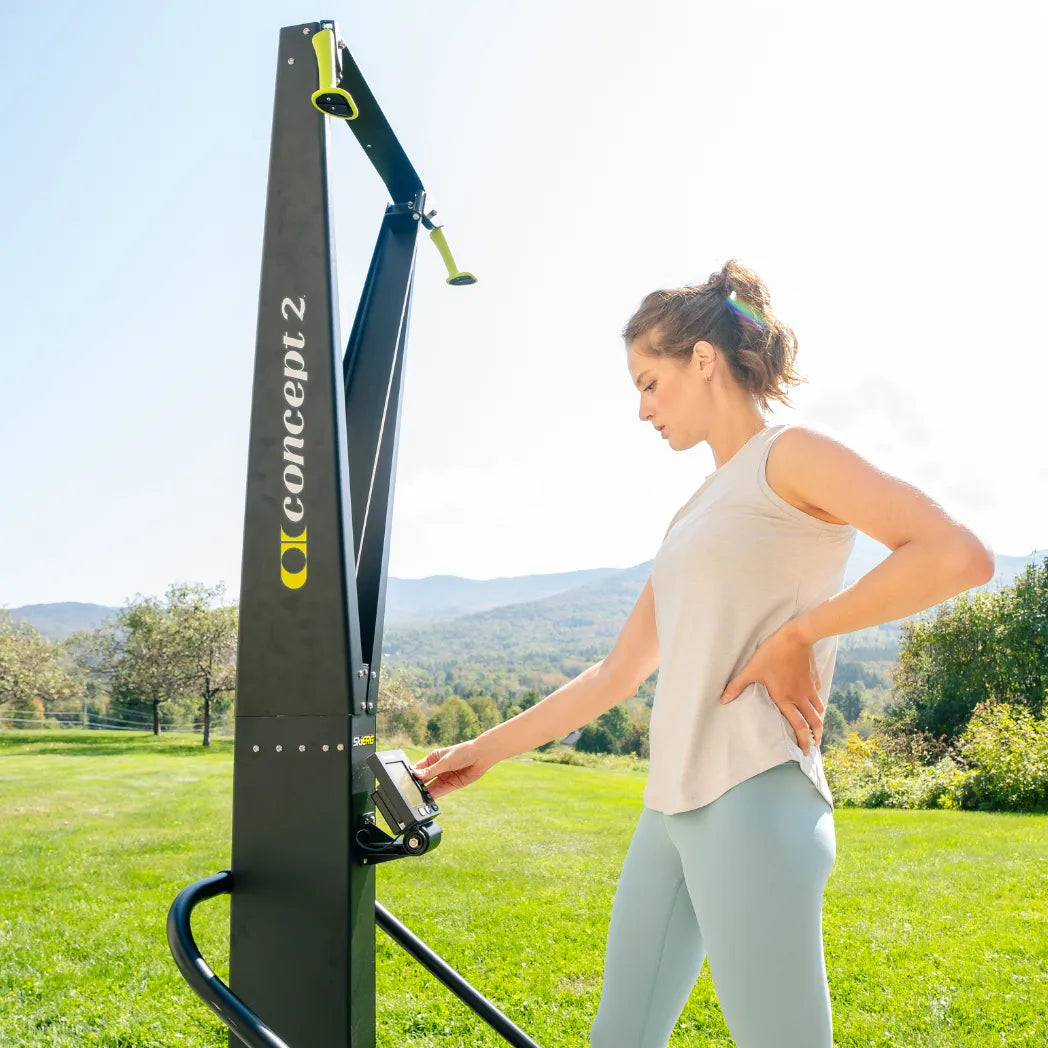 Concept 2 SkiErg & Floor Stand-Cardio Machines-BLK BOX