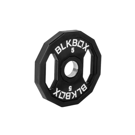 12 Sided Urethane Weight Plates - BLK BOX
