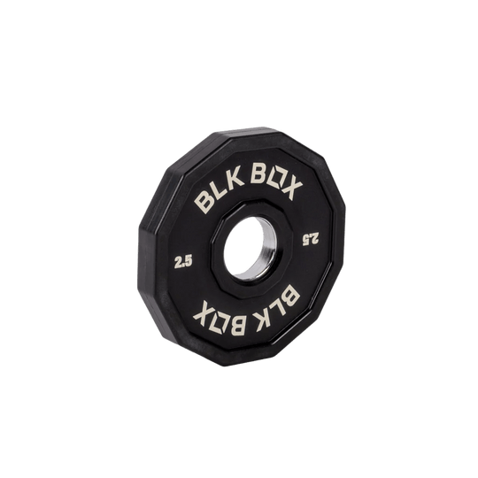 12 Sided Urethane Weight Plates - BLK BOX
