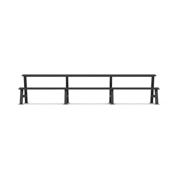 2 Tier Hex Dumbbell Rack 2.5kg-40kg
