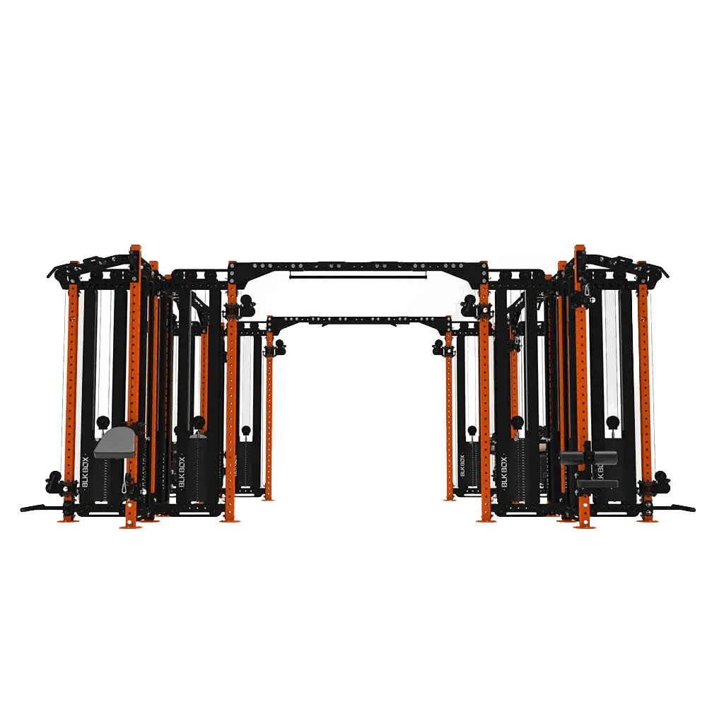 16 Station Multi - Gym Cable Machine - BLK BOX