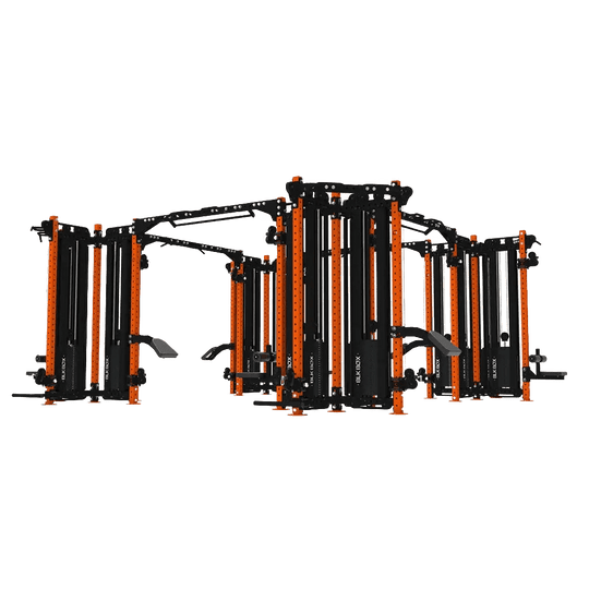 16 Station Multi - Gym Cable Machine - BLK BOX