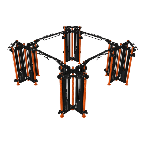 16 Station Multi - Gym Cable Machine - BLK BOX