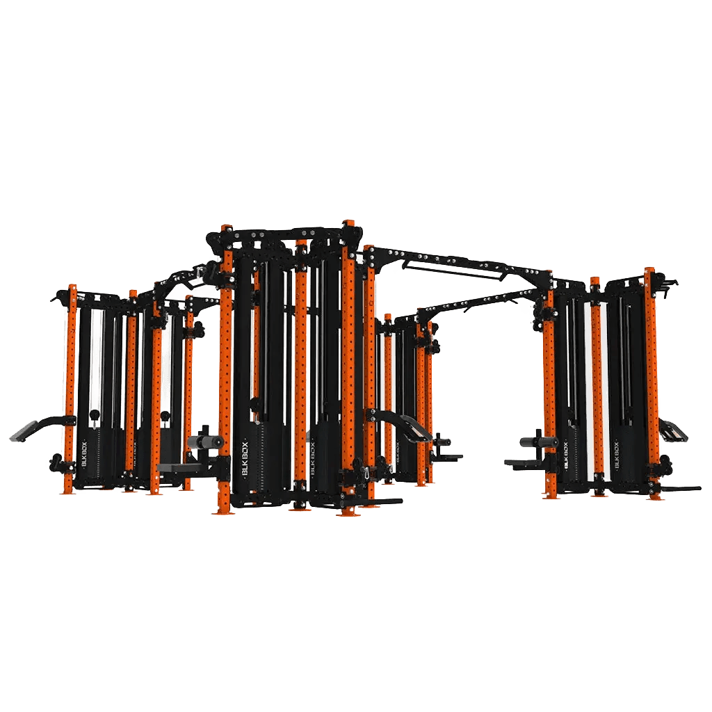 16 Station Multi - Gym Cable Machine - BLK BOX