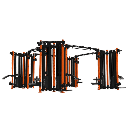 16 Station Multi - Gym Cable Machine - BLK BOX