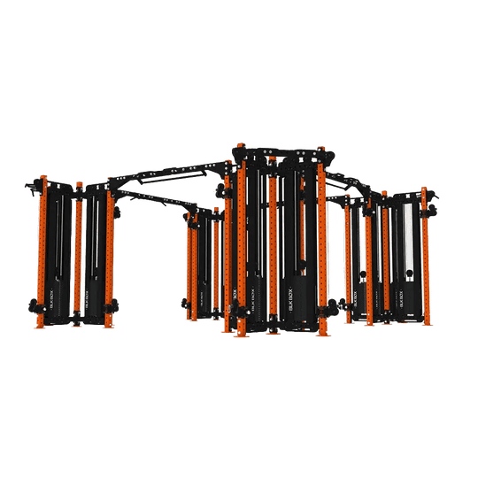 16 Station Multi - Gym Cable Machine - BLK BOX