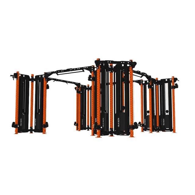 16 Station Multi - Gym Cable Machine - BLK BOX