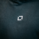 Sweat à capuche gris délavé