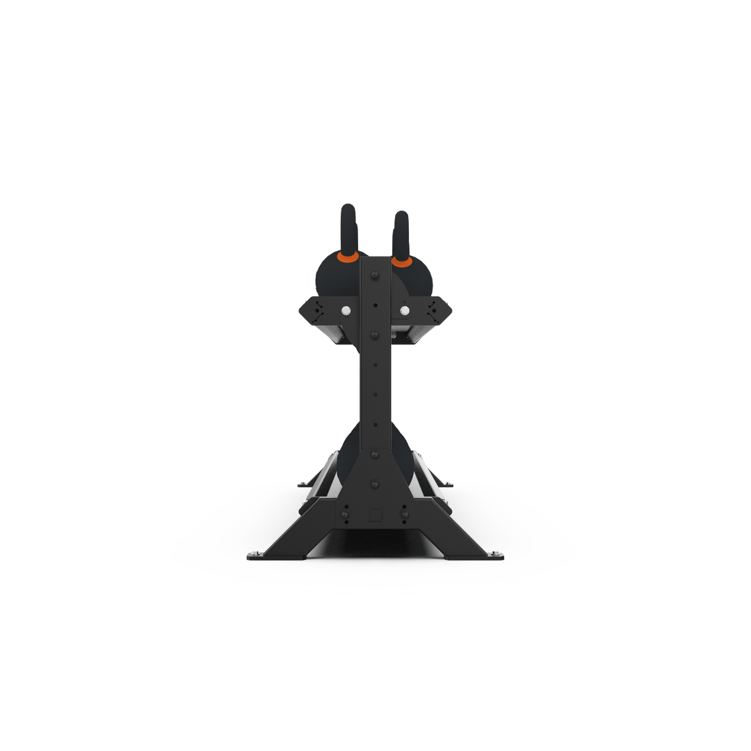 2 Tier Kettlebell Rack - 1.8m | Kettlebell Storage | BLK BOX