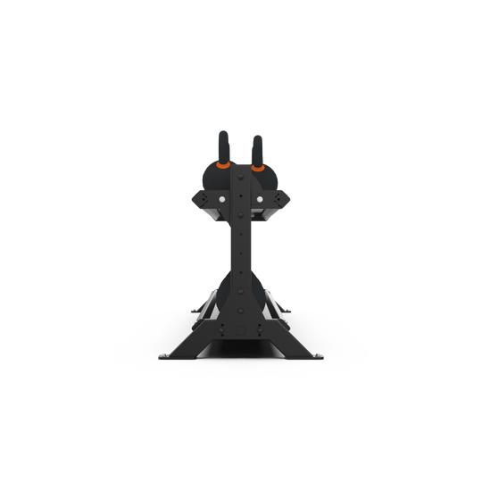 2 Tier 1.8m Kettlebell Rack with Kettlebell Set - BLK BOX