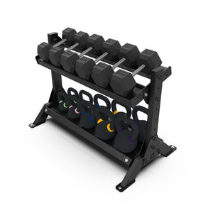 2 Tier Basecamp Storage System - 1.2m - BLK BOX