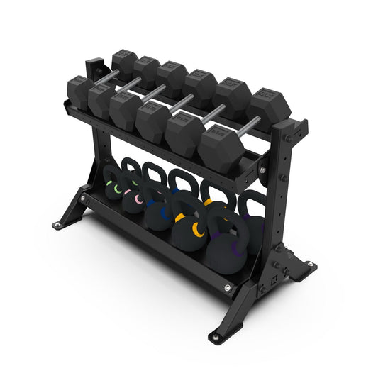 2 Tier Basecamp Storage System - 1.2m - BLK BOX