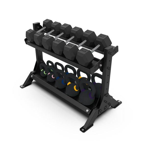 2 Tier Basecamp Storage System - 1.2m - BLK BOX