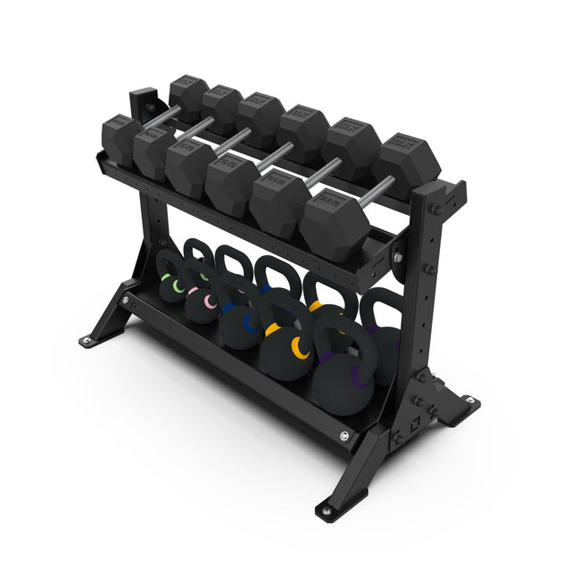 2 Tier Basecamp Storage System - 1.2m - BLK BOX