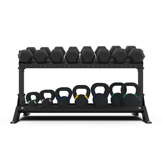 2 Tier Basecamp Storage System - 1.5m - BLK BOX