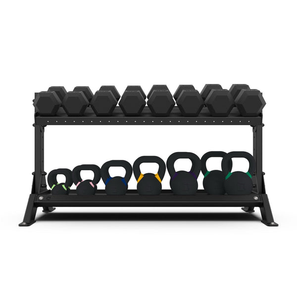 2 Tier Basecamp Storage System - 1.5m - BLK BOX