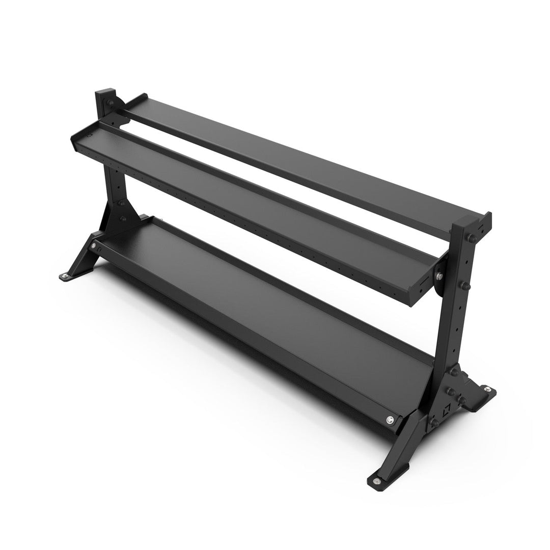 2 Tier Basecamp Storage System - 1.8m - BLK BOX