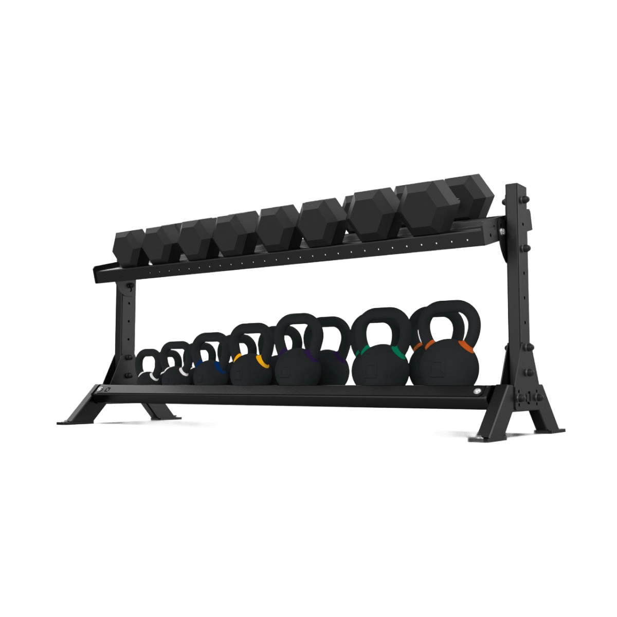 2 Tier Basecamp Storage System - 1.8m | BLK BOX