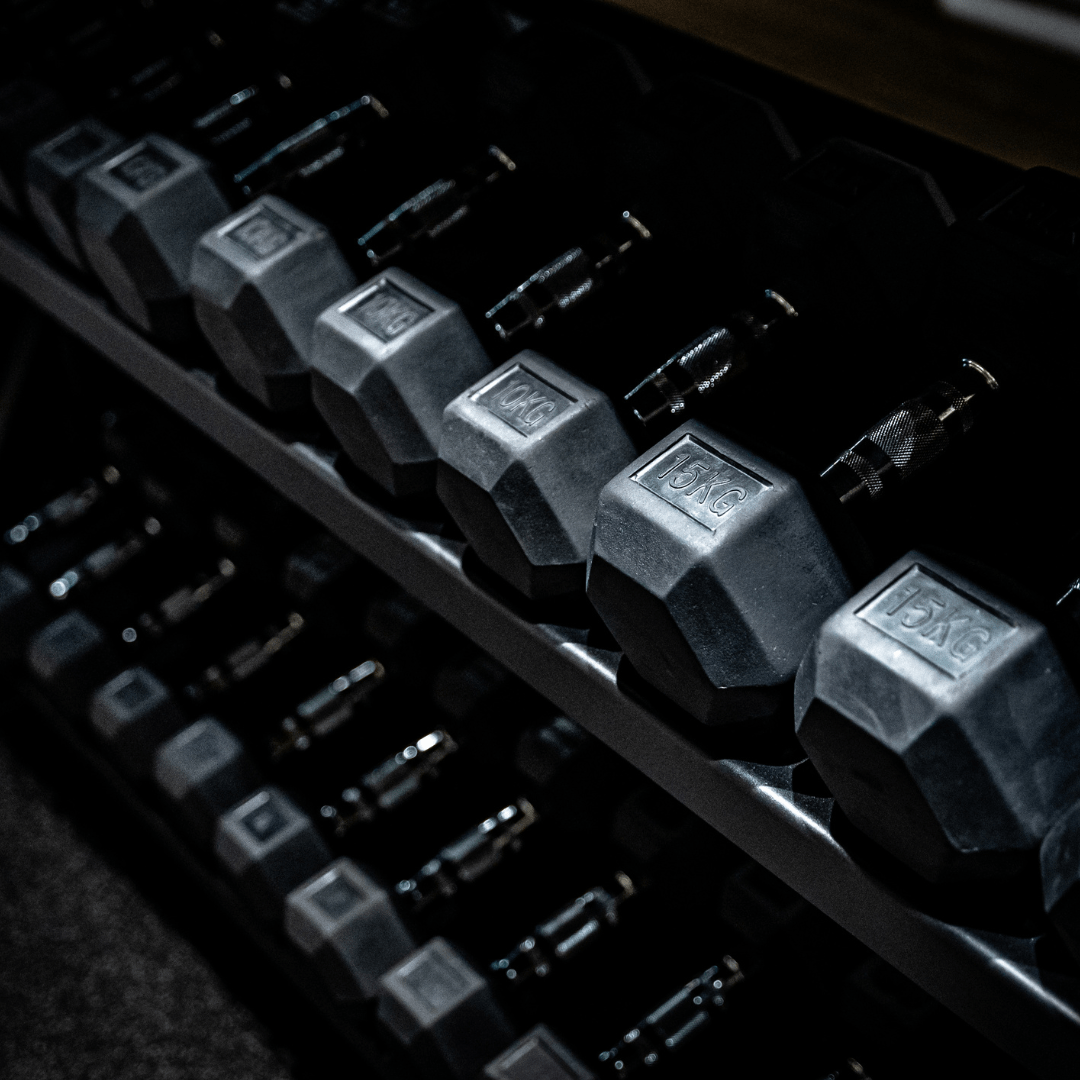 2 Tier Hex Dumbbell Rack with 2.5-30kg Hex Dumbbell Set