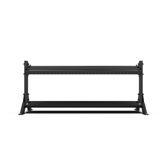 2 Tier Basecamp Storage System - 1.8m - BLK BOX