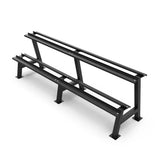 2 Tier Hex Dumbbell Rack 2.5 - 30kg - BLK BOX