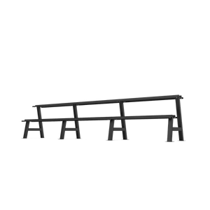 2 Tier Hex Dumbbell Rack 2.5kg - 40kg | BLK BOX