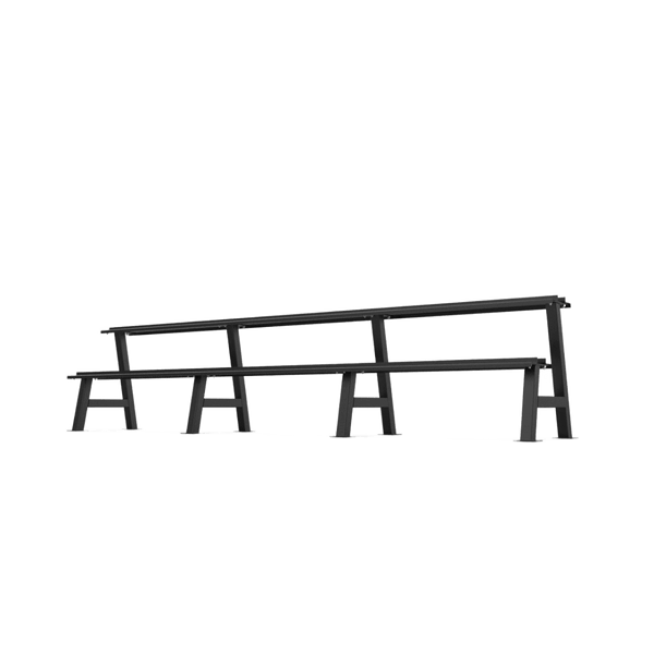 2 Tier Hex Dumbbell Rack 2.5kg - 40kg | BLK BOX